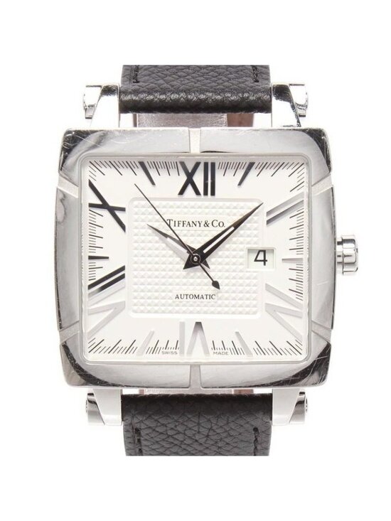 Tiffany & Co Watch Atlas Gent Square Automatic White main image 7